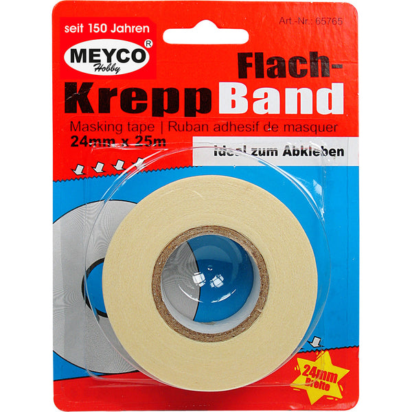 Flachkreppband 24mmx25m