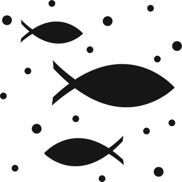Flexi-Motivstanzer „Fische“ 40 mm