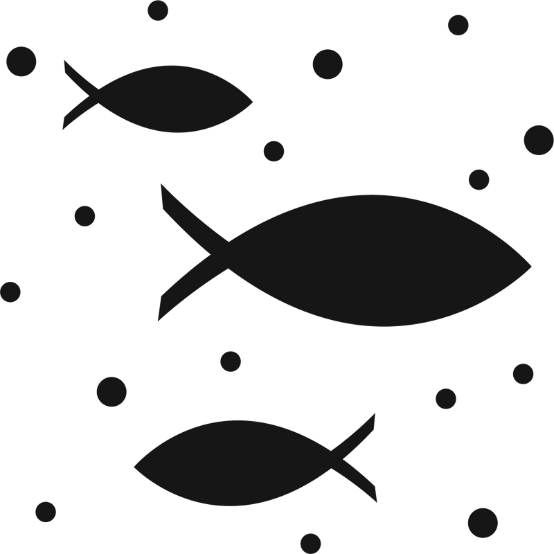 Flexi-Motivstanzer „Fische“ 40 mm