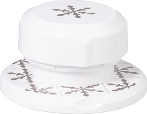 Flexi Stanzer eiskristall, 4 cm, Allover-Stanzer, Bastelstanzer,