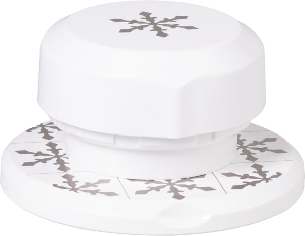 Flexi-Motivstanzer Schneekristall magnetisch 35 mm