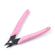 Flush Cutter Mini-Seitenschneider Schmuckzange rosa 12,8x4,3x1cm 1 Stück