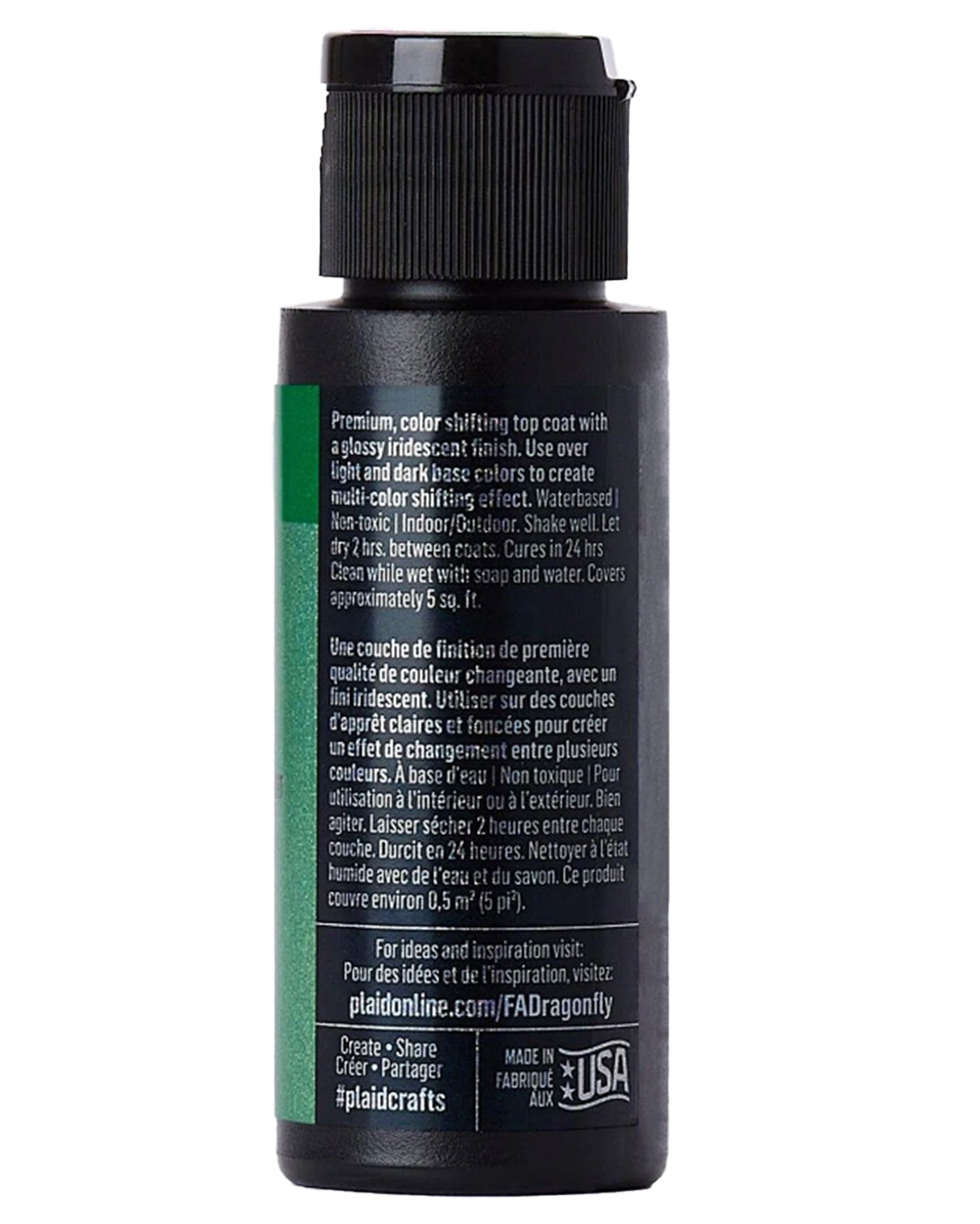 FolkArt Dragonfly Glaze farbverändernder Überlack 59ml