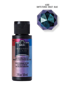 FolkArt Dragonfly Glaze farbverändernder Überlack 59ml