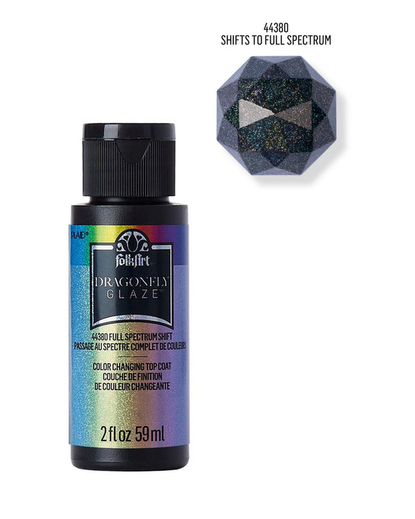 FolkArt Dragonfly Glaze farbverändernder Überlack 59ml