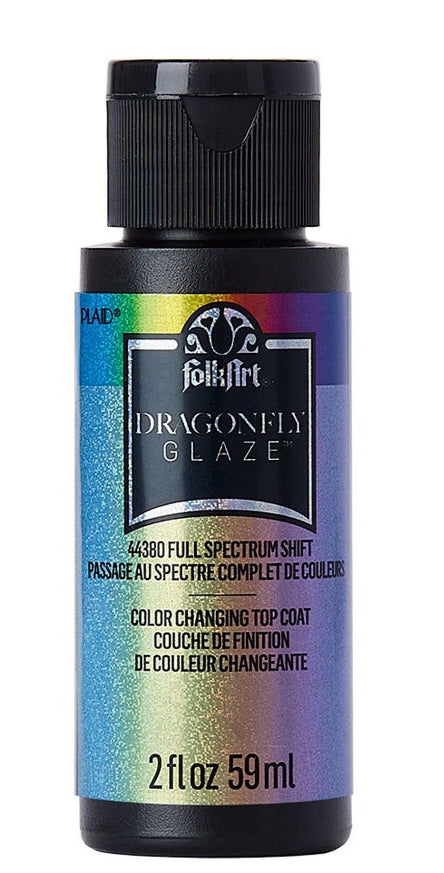 FolkArt Dragonfly Glaze farbverändernder Überlack 59ml