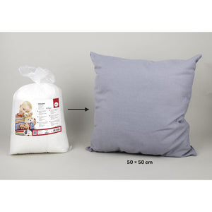 Füllwatte 500g Stopwatte Bastelwatte Füllwolle Füllstoff Füllmaterial Hochbauschwatte Kissenfüllung