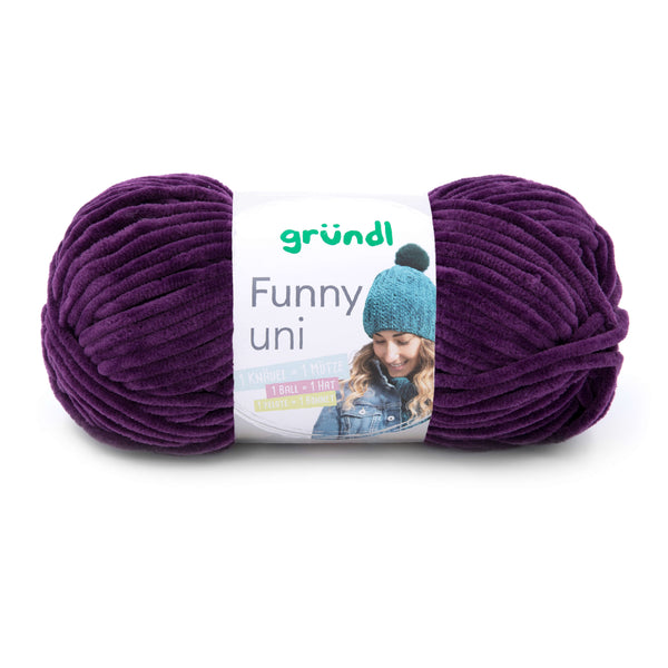 Gründl Funny Uni Chernille-Wolle Microfaser 100% Polyacryl 100g / 120m