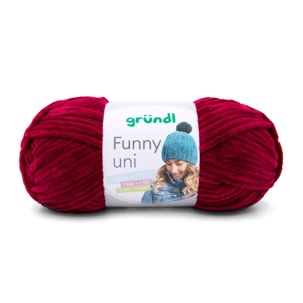 Gründl Funny Uni Chernille-Wolle Microfaser 100% Polyacryl 100g / 120m