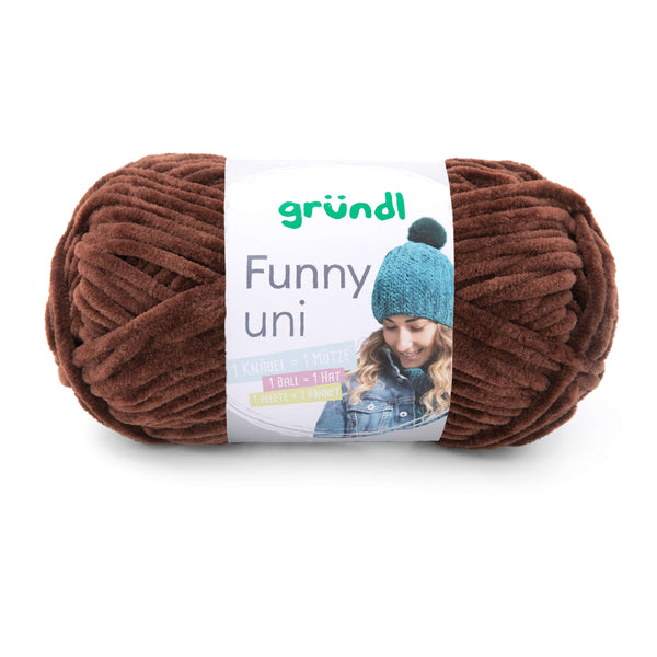 Gründl Funny Uni Chernille-Wolle Microfaser 100% Polyacryl 100g / 120m
