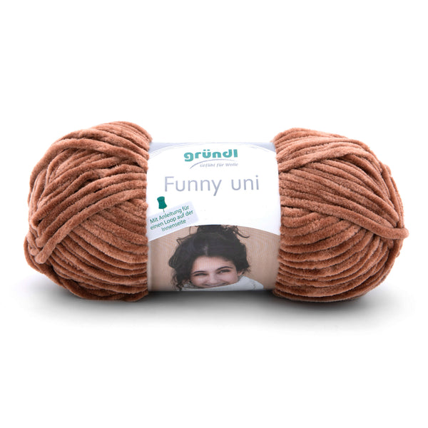 Gründl Funny Uni Chernille-Wolle Microfaser 100% Polyacryl 100g / 120m
