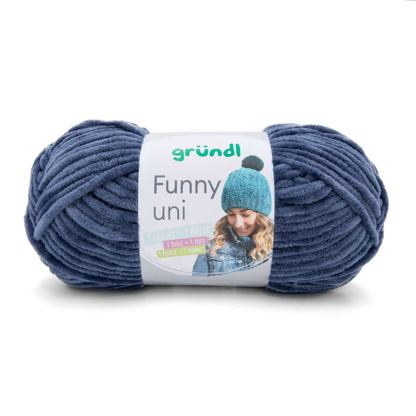 Gründl Funny Uni Chernille-Wolle Microfaser 100% Polyacryl 100g / 120m