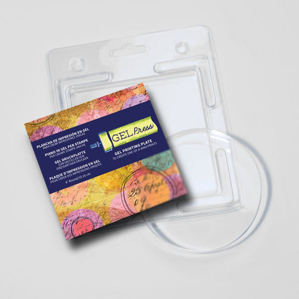 Gel Press  Gel-Druckplatte Kreis ø10,16cm