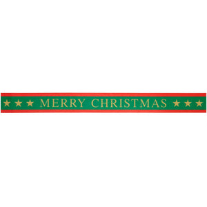 Geschenkband Merry Christmas 58 mm x 3 m