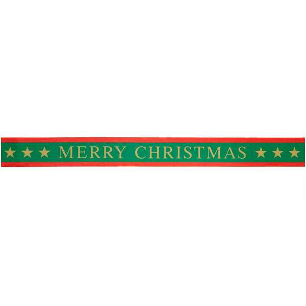 Geschenkband Merry Christmas 58 mm x 3 m