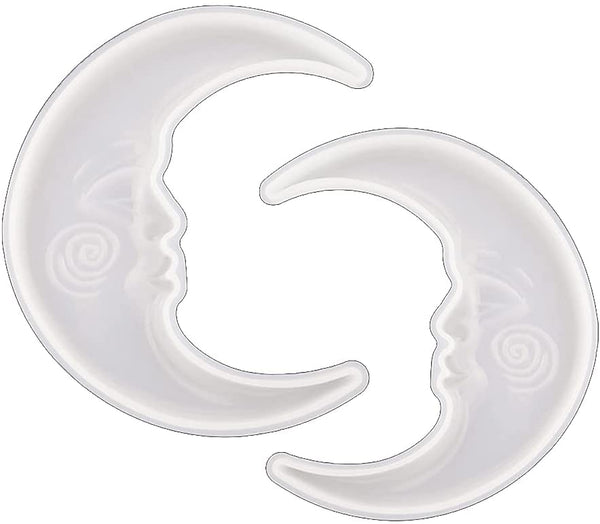 Silikonform Mondsichel mit Gesicht 185x155 mm