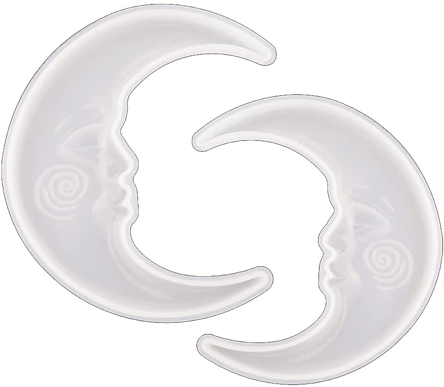 Silikonform Mondsichel mit Gesicht 185x155 mm