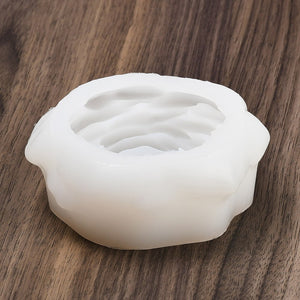 Gießform aus Silikon Rosenblüte 95x100x36mm