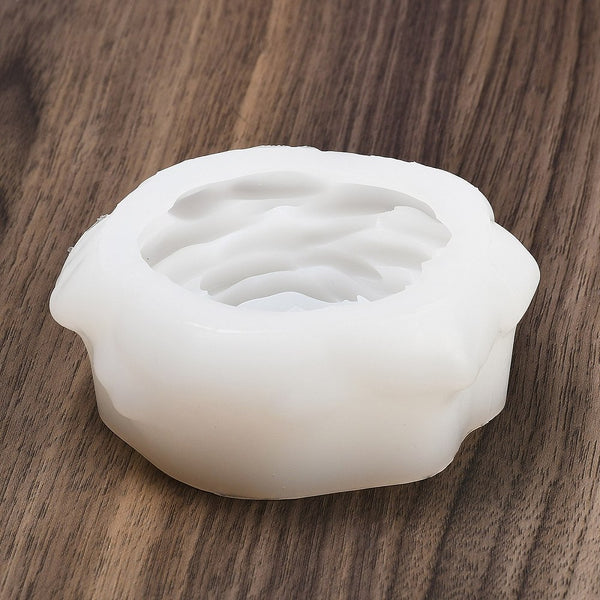 Gießform aus Silikon Rosenblüte 95x100x36mm