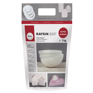 Gießpulver Raysin 200 weiß lufthärtend und geruchslos Beutel