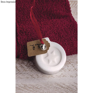 Gießform transparent PET-Kunststoff Weihnachten Tiefe 3cm 4 teilig