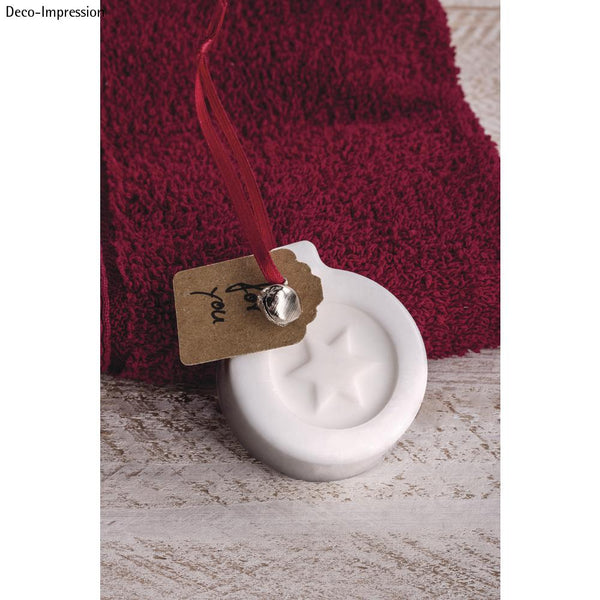Gießform transparent PET-Kunststoff Weihnachten Tiefe 3cm 4 teilig