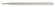 Diamant Gravurstift Glasritzen 1,4mm 45mm
