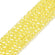 Glasschliffperlen Rondell gelb transparent 3x2mm 260 Stück / Dose