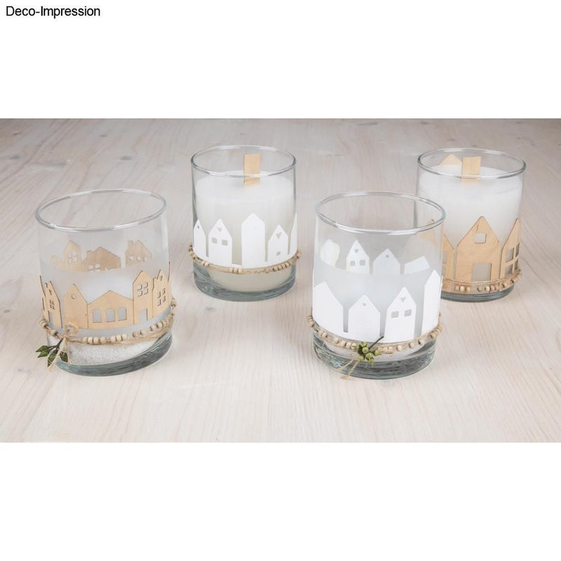 Glasvase Zylinderform 8cm-ø 10cm