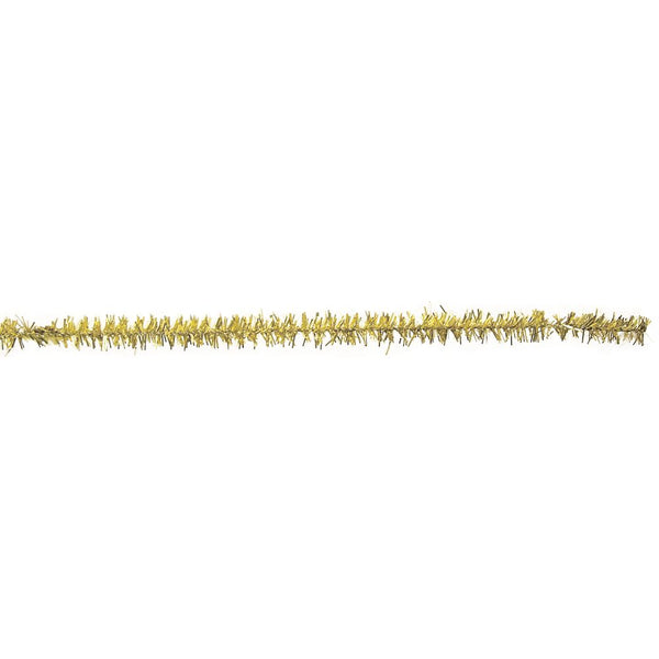 Chenilledraht Pfeifenreiniger metallic gold 9mm 50cm 10 Stück