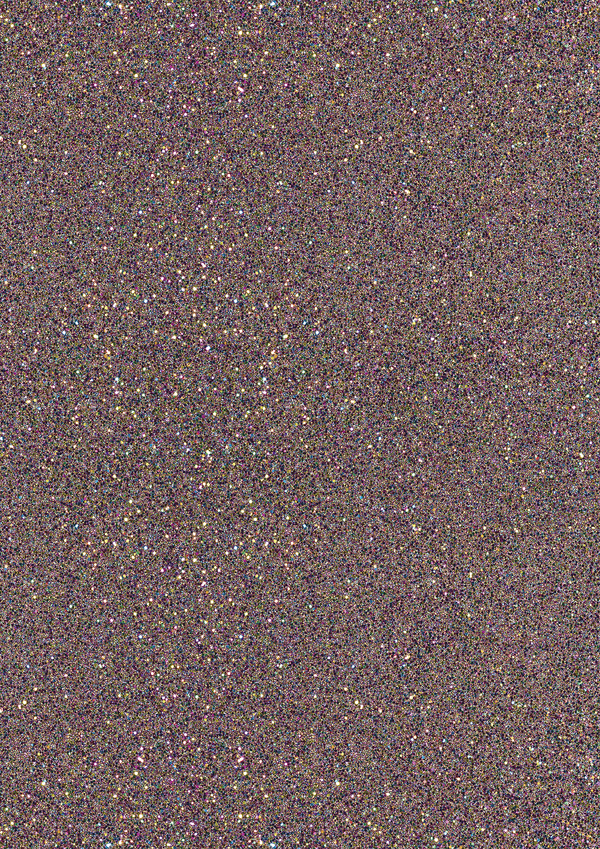 Glitterkarton einseitig A4 200g 1 Bogen