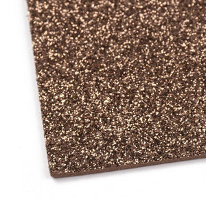 Moosgummi Glitter A4 2mm 20x30cm 1 Bogen