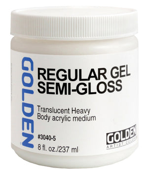 Golden Regular Gel Semi- Gloss transparent 237ml
