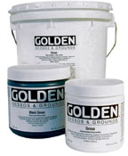 Golden Gesso weiß Grundierung 237 ml