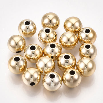 Wachsperlen gold 16mm 16 Stück / Dose