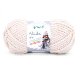 Gründl Alaska Wolle Uni 100g 75m