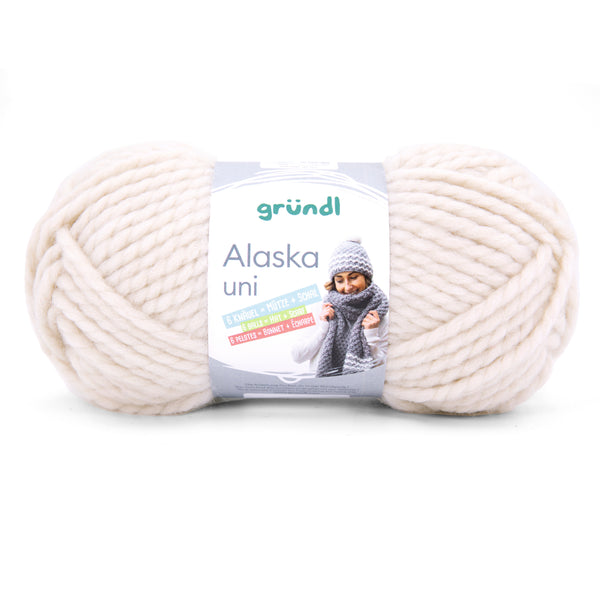 Gründl Alaska Wolle Uni 100g 75m