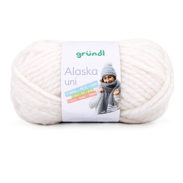 Gründl Alaska Wolle Uni 100g 75m