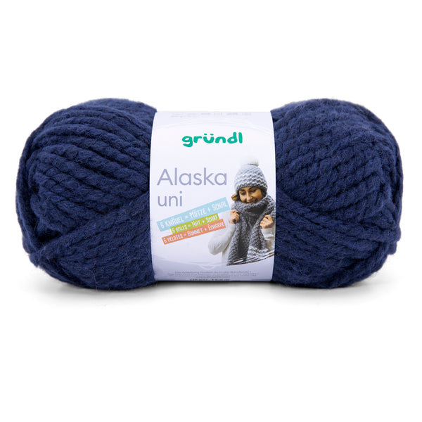Gründl Alaska Wolle Uni 100g 75m