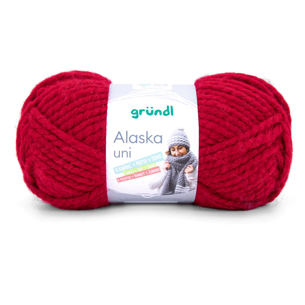 Gründl Alaska Wolle Uni 100g 75m