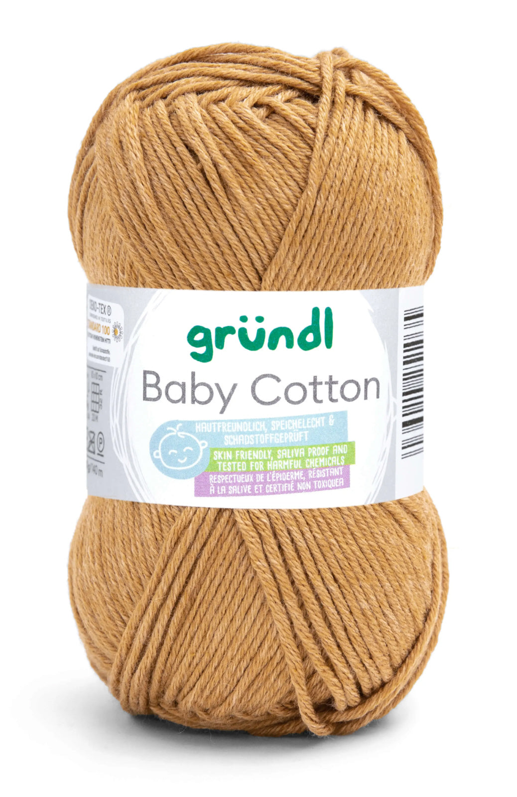 Gründl Baby Cotton Mischgarn 50% Baumwolle 50% Polyacryl 50g / 140m