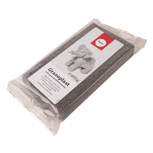 Granoplast - lufttrocknende Modelliermasse Granit-Optik grau Beutel 400g