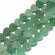 Grüner Aventurin Edelstein Herzperlen 10×10x5mm 40 Stück / Strang 37cm