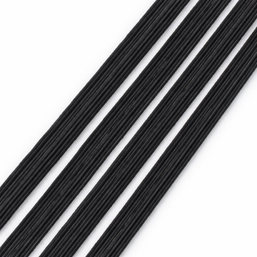 Gummiband 4mm flach 10m/Bund