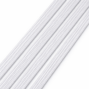 Gummiband 4mm flach 10m/Bund