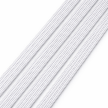 Gummiband 4mm flach 10m/Bund
