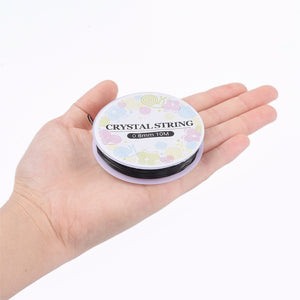 Gummifaden schwarz 0,8mm 10m 1 Rolle