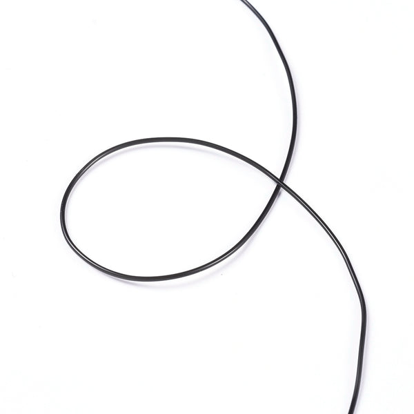 Gummifaden schwarz 0,8mm 10m 1 Rolle