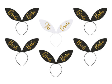 Haarreifen Bride Squad-Set  15 x 29cm 6 Stück