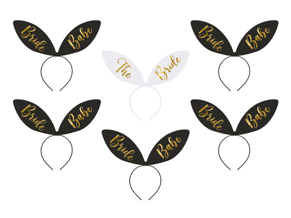 Haarreifen Bride Squad-Set  15 x 29cm 6 Stück